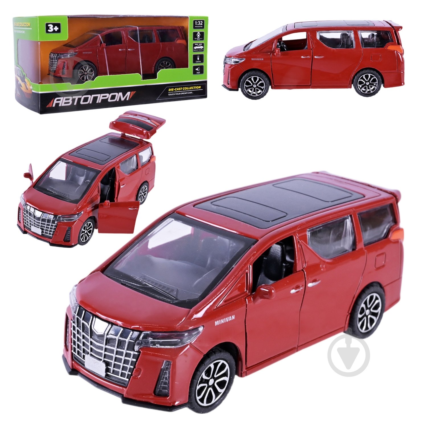 Автомобиль Автопром 1:32 AP74207 - фото 17