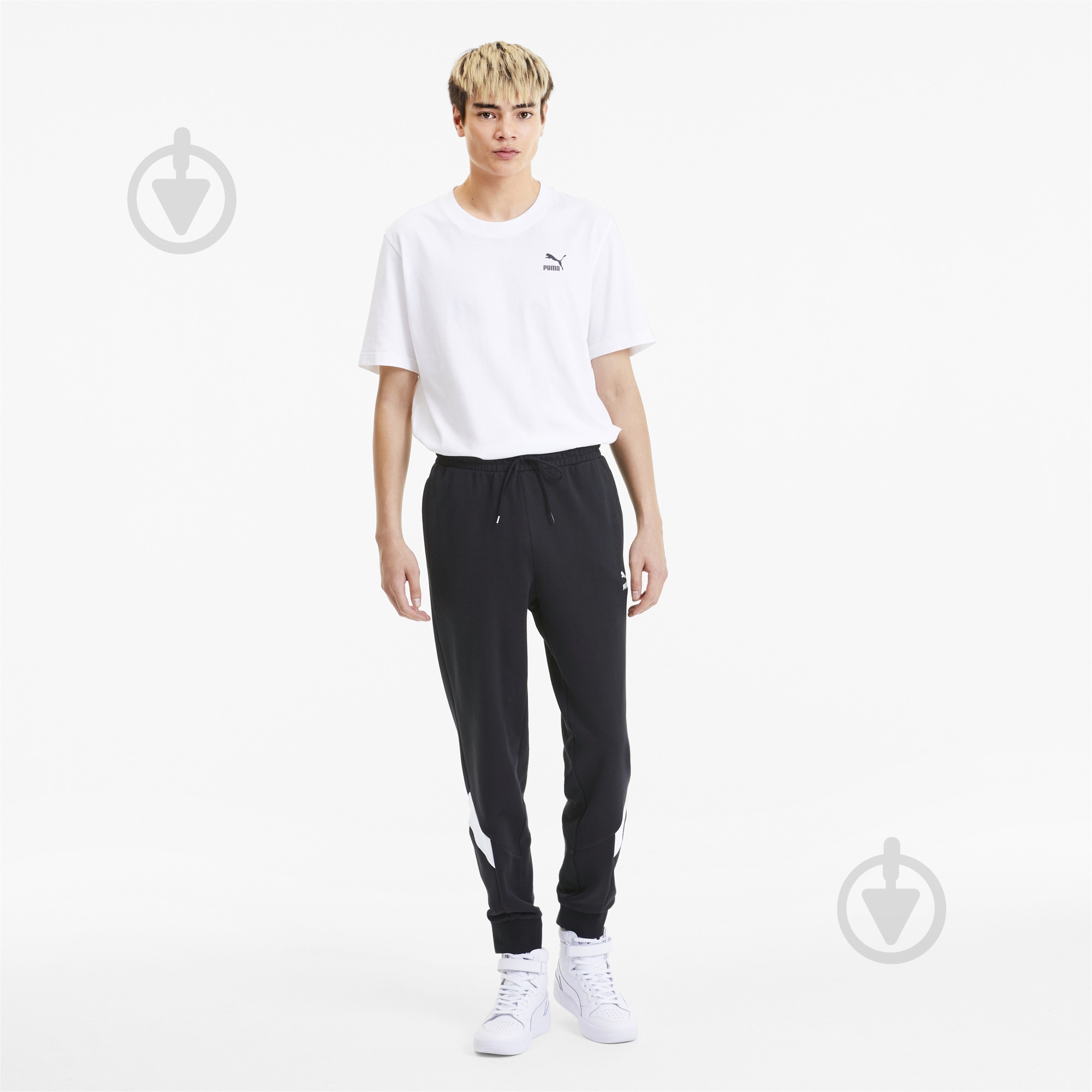 Брюки Puma Iconic MCS Track Pants FT 59644801 р. S черный - фото 5 Брюки Puma Iconic MCS Track Pants FT 59644801 р. S черный - фото 5