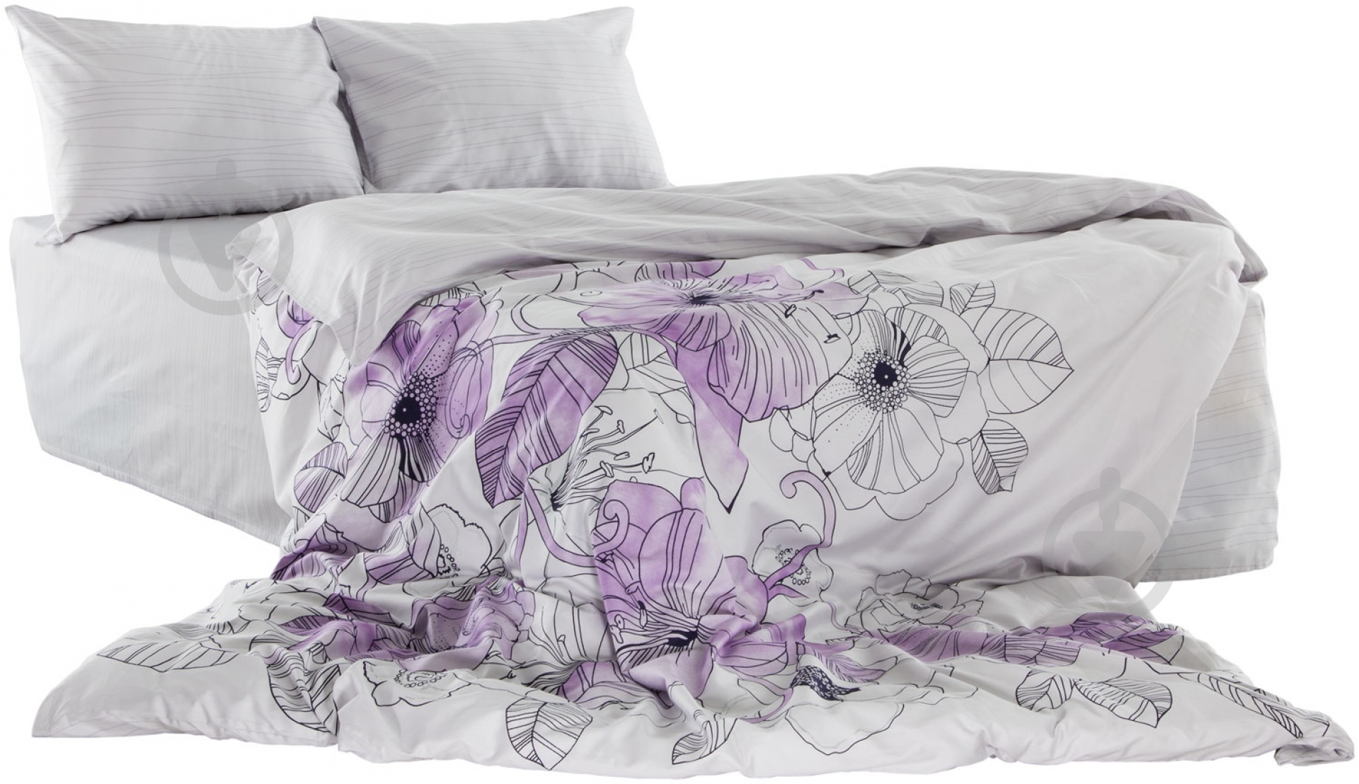 Комплект постельного белья Linus 2,0 сиреневый TAC - фото 1
