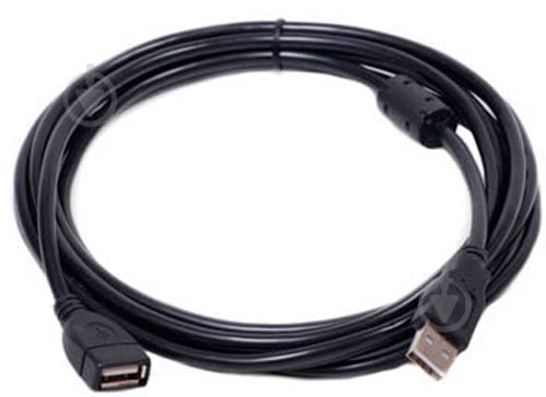Кабель PowerPlant USB Am – USB Af 5 м (KD00AS1212) USB 2.0 AF – AM, Double ferrites - фото 2