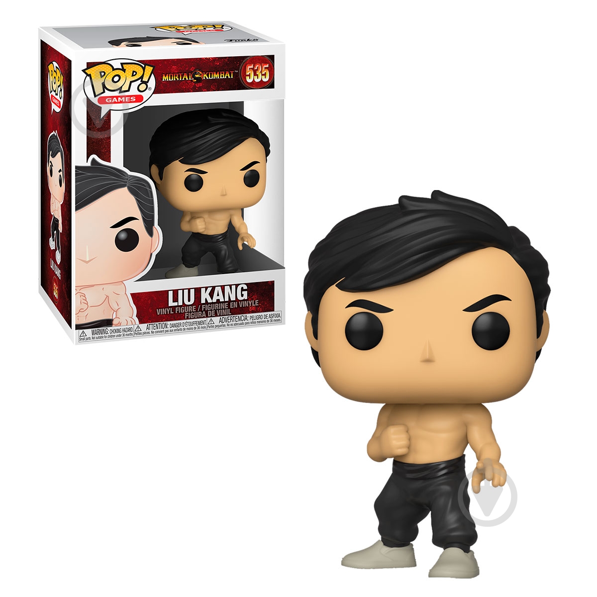 Фігурка Funko Pop! серії Mortal Kombat Liu Kang 45108 - фото 2