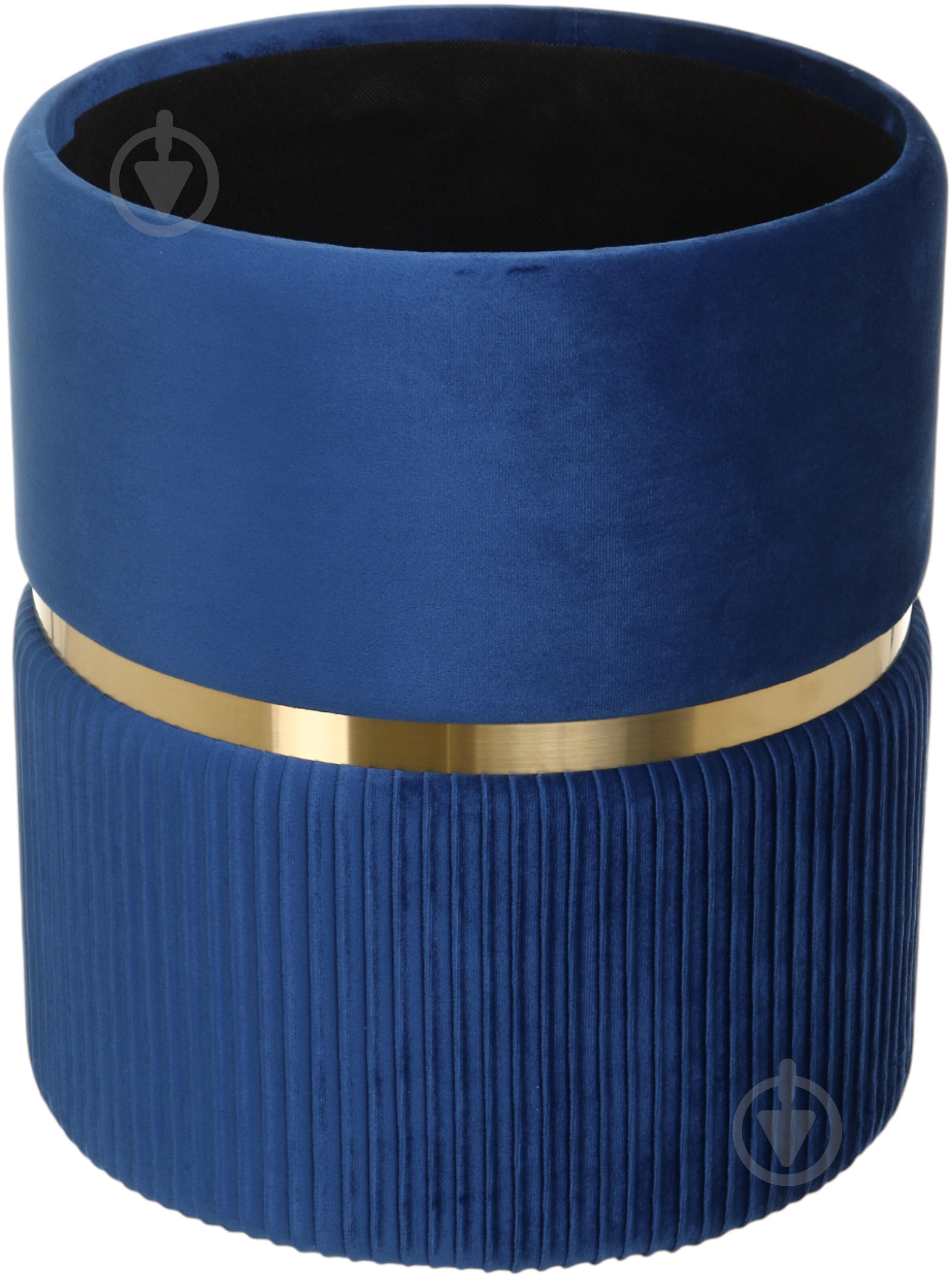 Сундук-пуф Sensio для хранения Bernard 360х440х360 мм синий (VWF19B352VA-68A) - фото 2 Сундук-пуф Sensio для хранения Bernard 360х440х360 мм синий (VWF19B352VA-68A) - фото 2