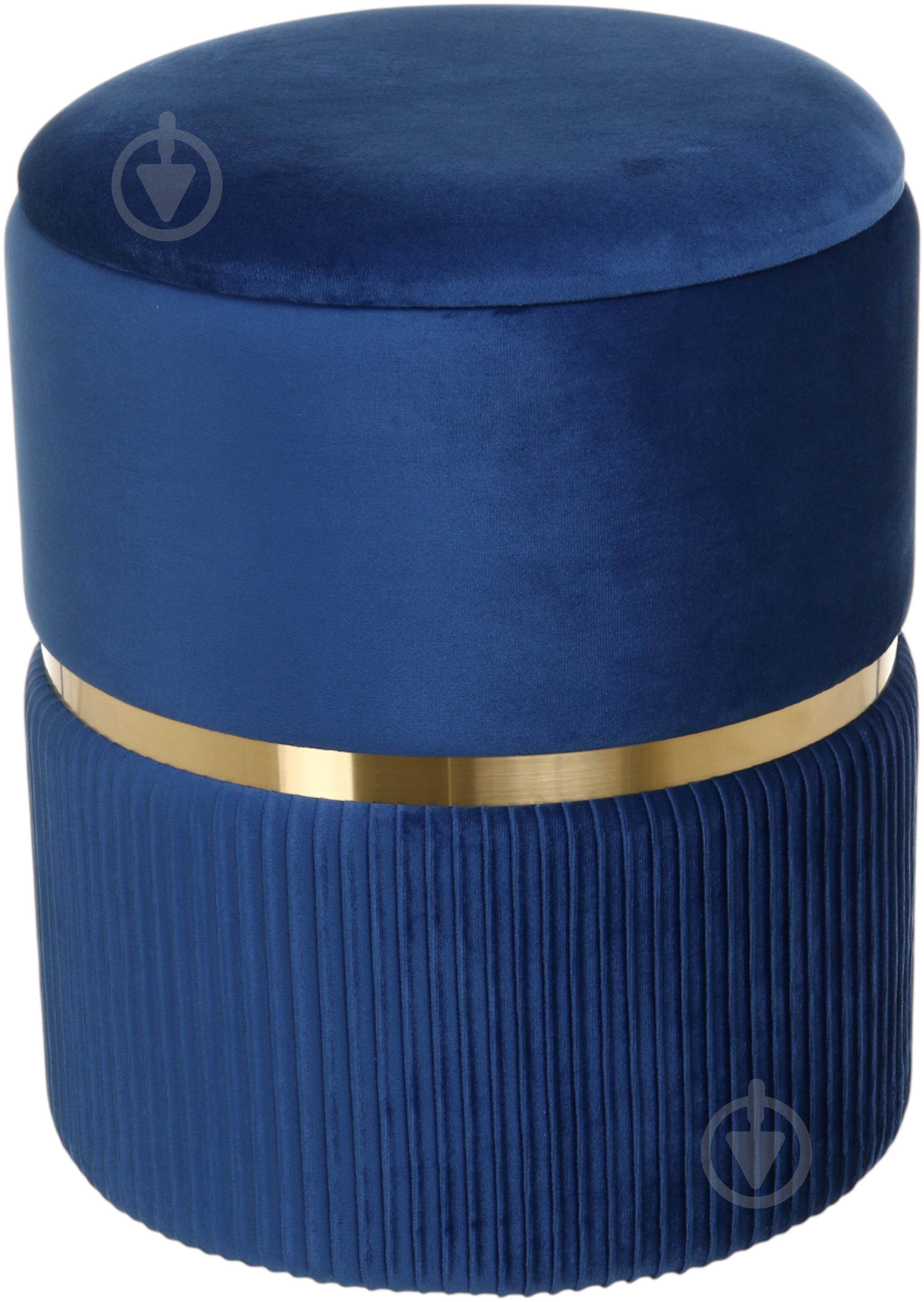 Сундук-пуф Sensio для хранения Bernard 360х440х360 мм синий (VWF19B352VA-68A) - фото 1 Сундук-пуф Sensio для хранения Bernard 360х440х360 мм синий (VWF19B352VA-68A) - фото 1