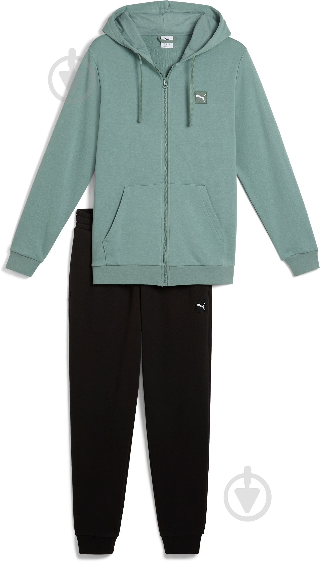 Спортивний костюм Puma 68485530 р.S зелений - фото 1