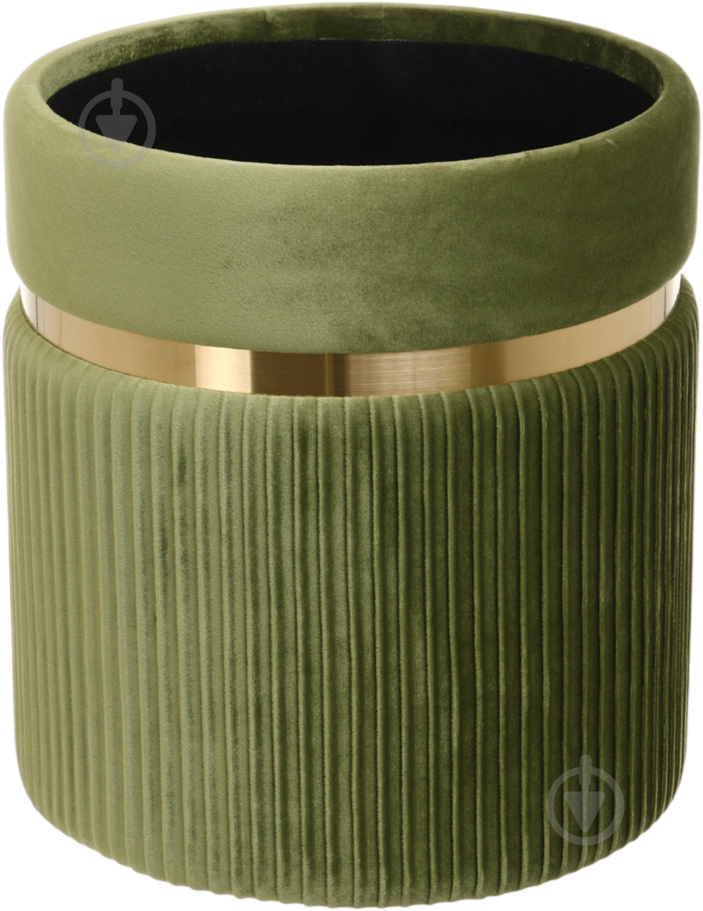 Сундук-пуф Sensio для хранения Bernard 315х380х315 мм зеленый (VWF19B352VA-24B) - фото 2 Сундук-пуф Sensio для хранения Bernard 315х380х315 мм зеленый (VWF19B352VA-24B) - фото 2