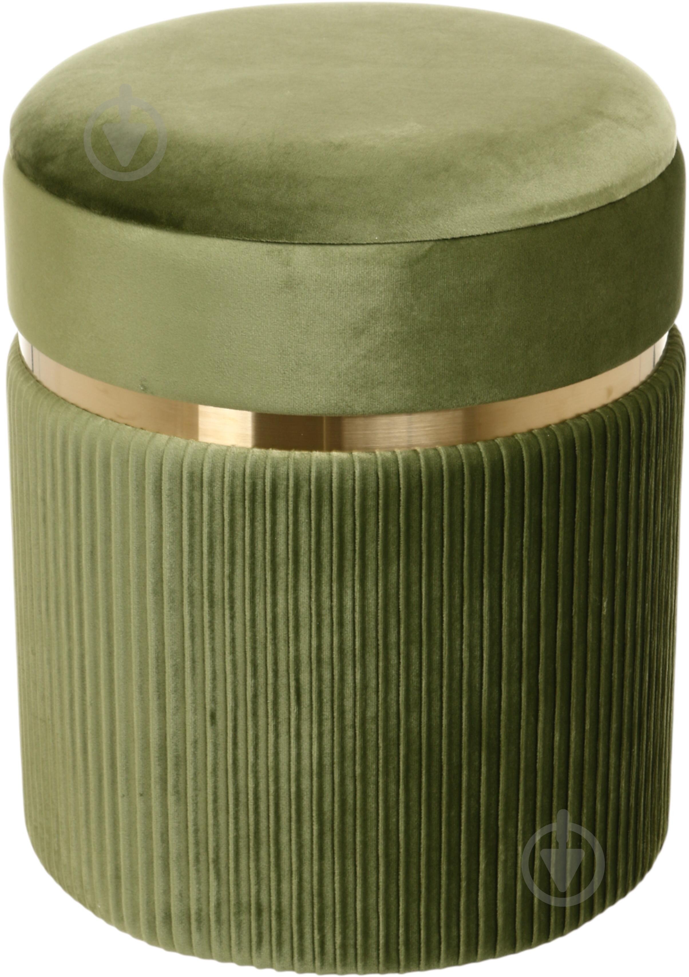 Сундук-пуф Sensio для хранения Bernard 360х440х360 мм зеленый (VWF19B352VA-24B) - фото 1 Сундук-пуф Sensio для хранения Bernard 360х440х360 мм зеленый (VWF19B352VA-24B) - фото 1