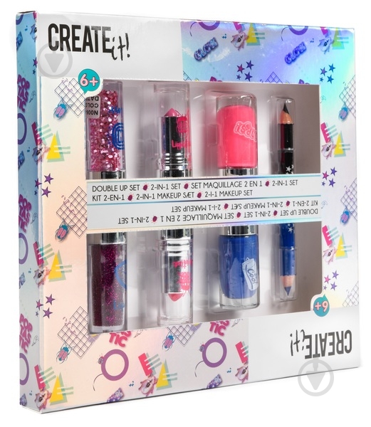 Косметичний набір CREATE IT! Подвійний 6789295 - фото 1 Косметичний набір CREATE IT! Подвійний 6789295 - фото 1