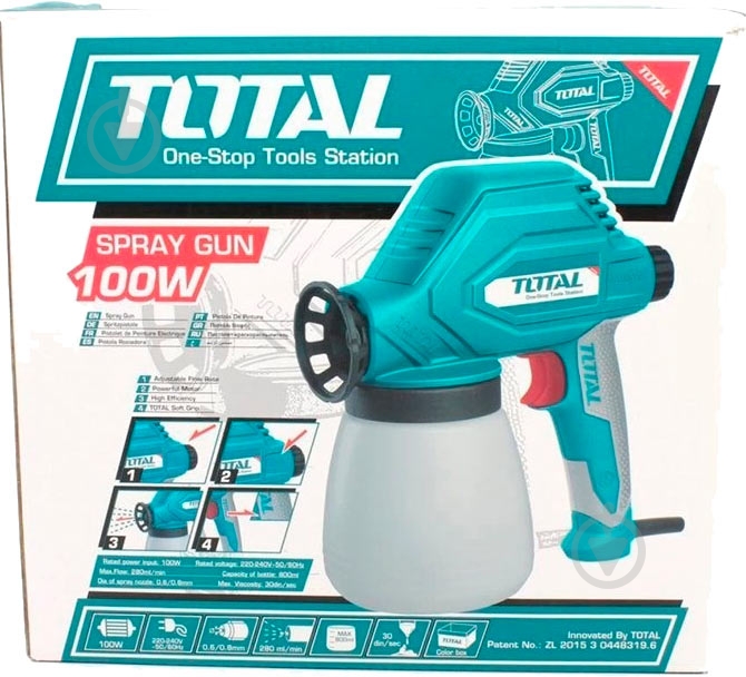 Краскораспылитель TOTAL® TT1006 - фото 3