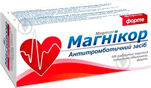 Магнікор №100 (10х10) таблетки 150 мг - фото 1