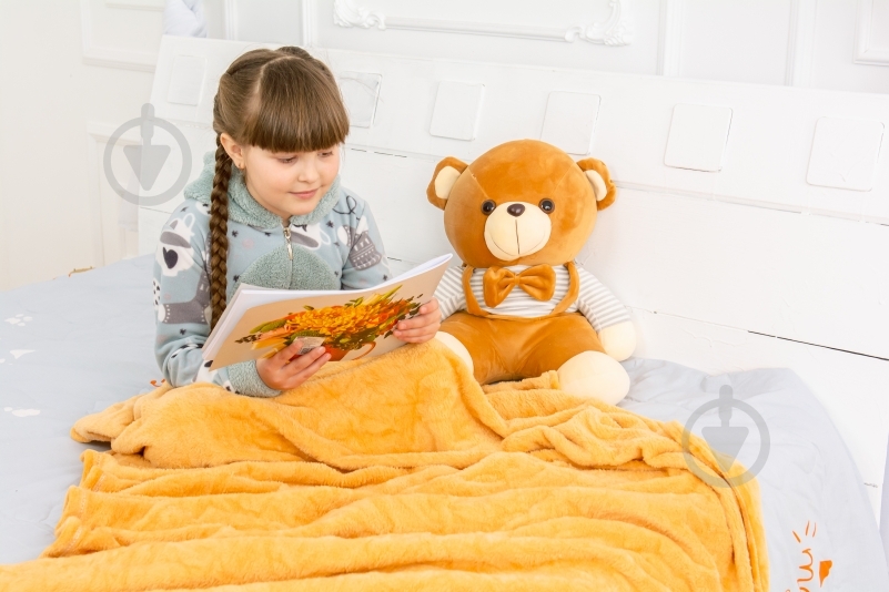 Плед с игрушкой №1051 Bear 100x160 см brown MirSon - фото 3 Плед с игрушкой №1051 Bear 100x160 см brown MirSon - фото 3