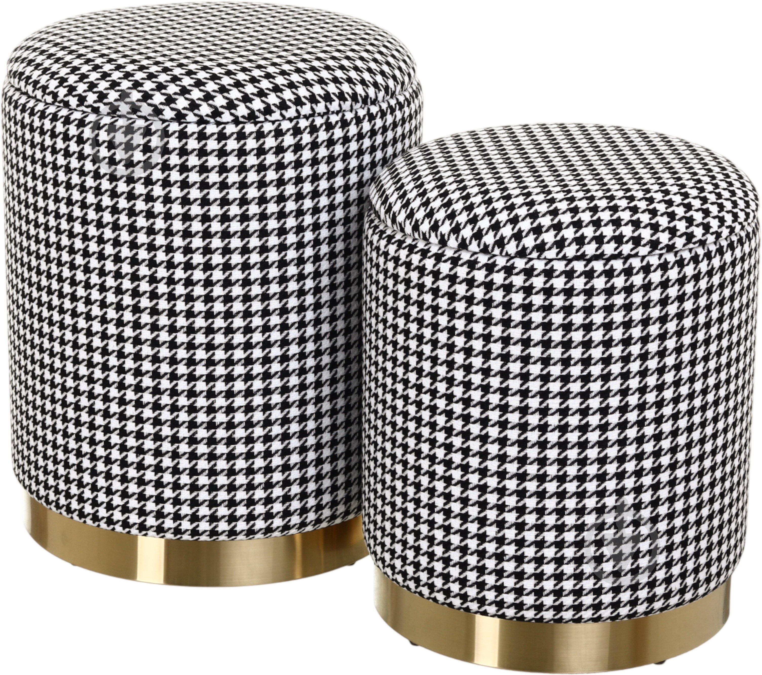 Сундук-пуф Sensio для хранения Tweed 315х380х315 мм черно-белый (VWF20A568LM-3A) - фото 4 Сундук-пуф Sensio для хранения Tweed 315х380х315 мм черно-белый (VWF20A568LM-3A) - фото 4