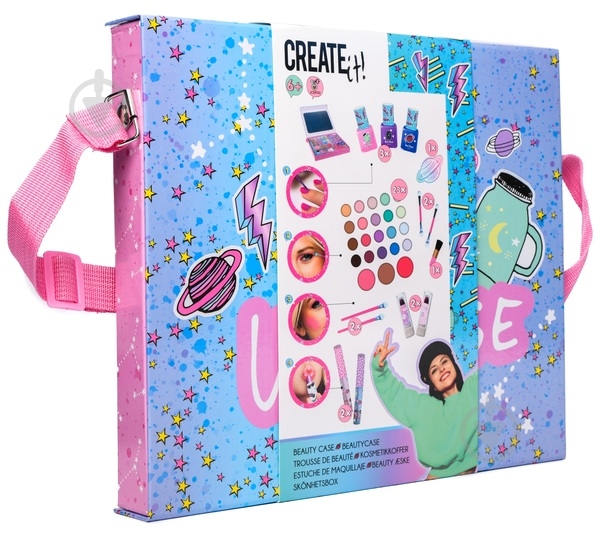 Косметический набор CREATE IT! Бьюти-студия с зеркалом 6789314 - фото 1 Косметический набор CREATE IT! Бьюти-студия с зеркалом 6789314 - фото 1