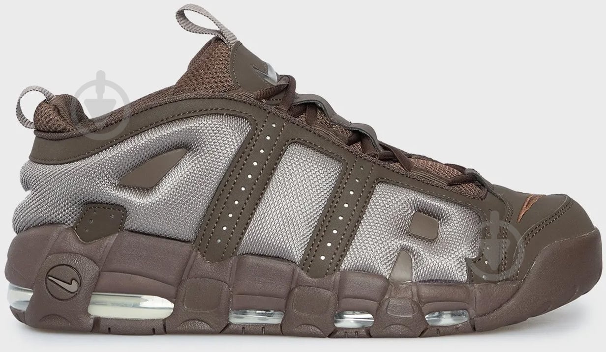 Кросівки чоловічі демісезонні Nike AIR MORE UPTEMPO LOW FZ3055-200 р.46 коричневі - фото 1
