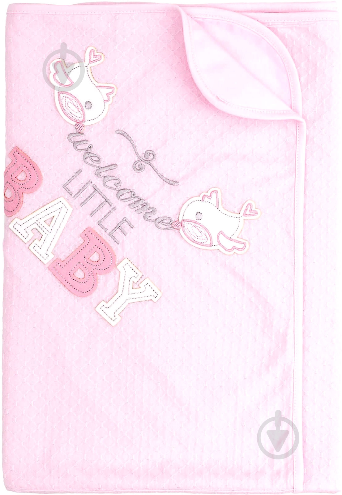 Одеяло ОД12 Bembi 90x90 розовый 37012002751.300 - фото 1