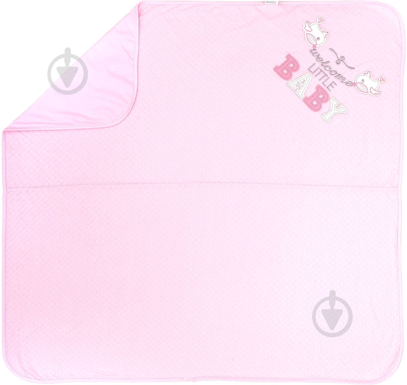 Одеяло ОД12 Bembi 90x90 розовый 37012002751.300 - фото 2