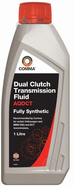 Масло трансмиссионное COMMA AQDCT PLUS 1 л (AQDCT PLUS 1L) - фото 1 Масло трансмиссионное COMMA AQDCT PLUS 1 л (AQDCT PLUS 1L) - фото 1