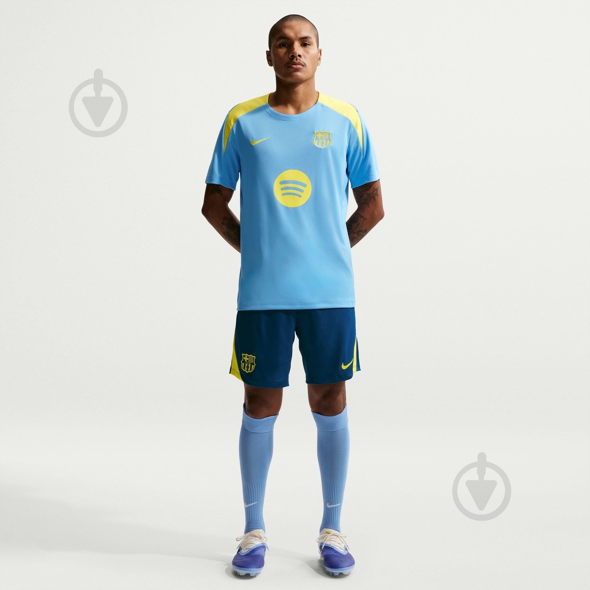 Шорти Nike FCB M NK DF STRK SHORT KZ SE FZ1348-431 р. M блакитний - фото 2 Шорти Nike FCB M NK DF STRK SHORT KZ SE FZ1348-431 р. M блакитний - фото 2