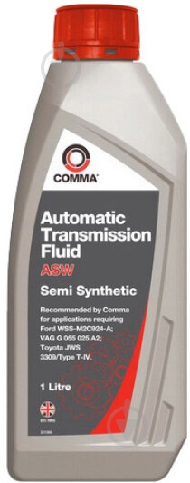 Мастило трансмісійне COMMA ASW ATF 1 л (COMMA ATF ASW 1L) - фото 1