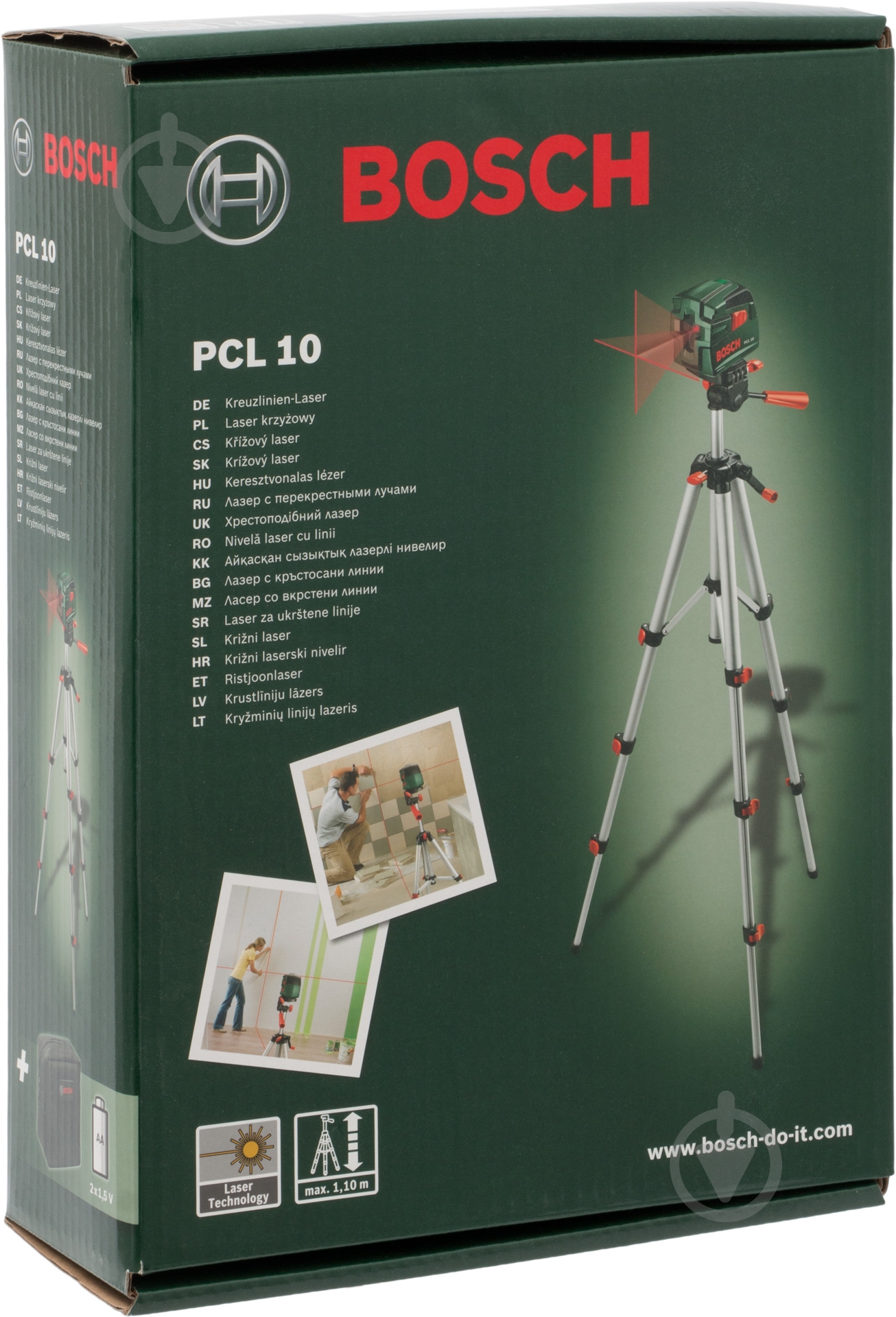 Нивелир лазерный Bosch PCL 10 SET 0603008121 - фото 6 Нивелир лазерный Bosch PCL 10 SET 0603008121 - фото 6