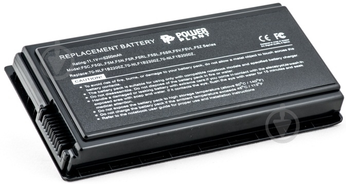 Аккумулятор PowerPlant Asus F5 (A32-F5, AS5010LH) 11.1 V 5200 mAh NB00000015 - фото 1 Аккумулятор PowerPlant Asus F5 (A32-F5, AS5010LH) 11.1 V 5200 mAh NB00000015 - фото 1
