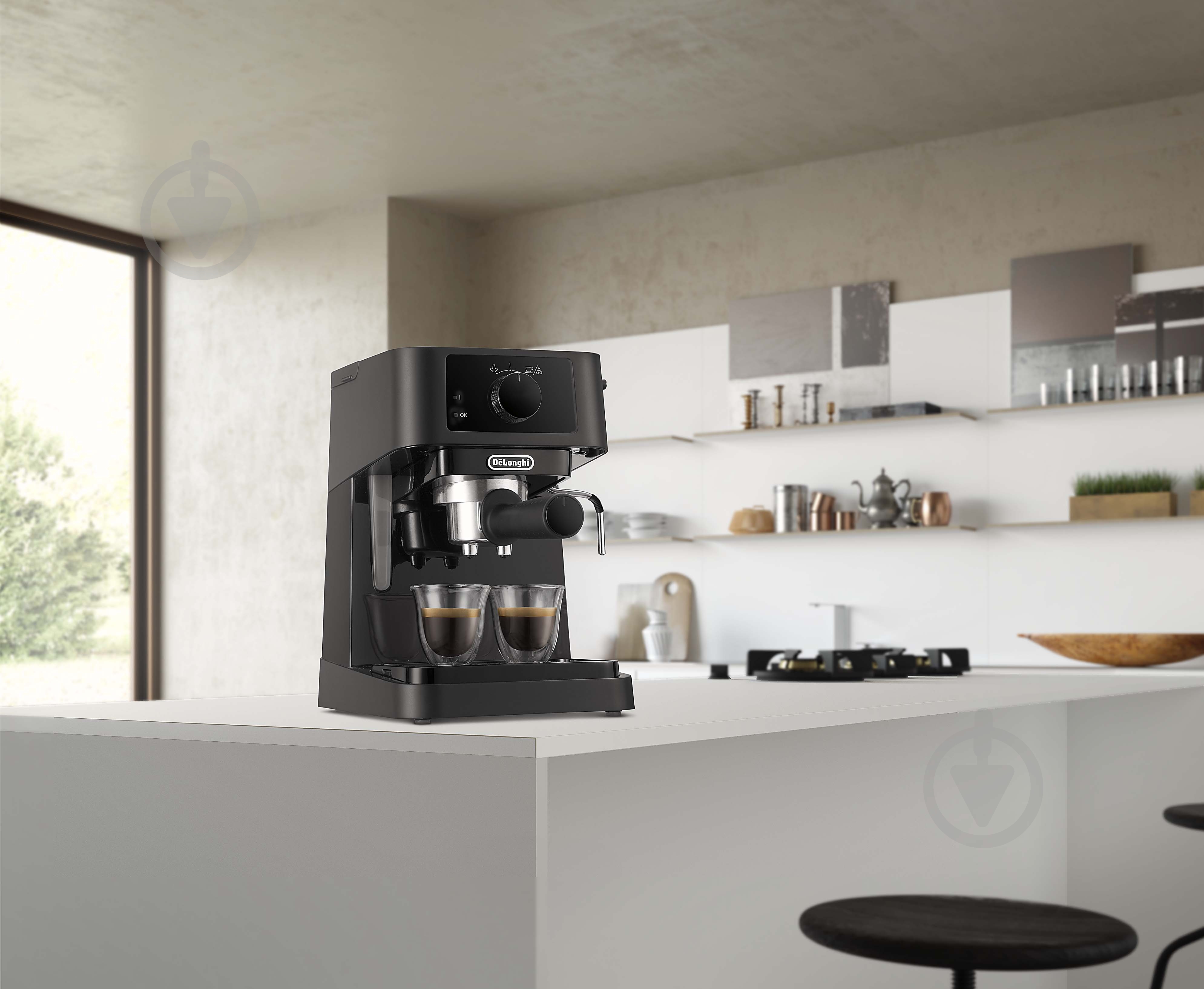 Кофеварка рожковая Delonghi EC230.BK Stolisa - фото 7