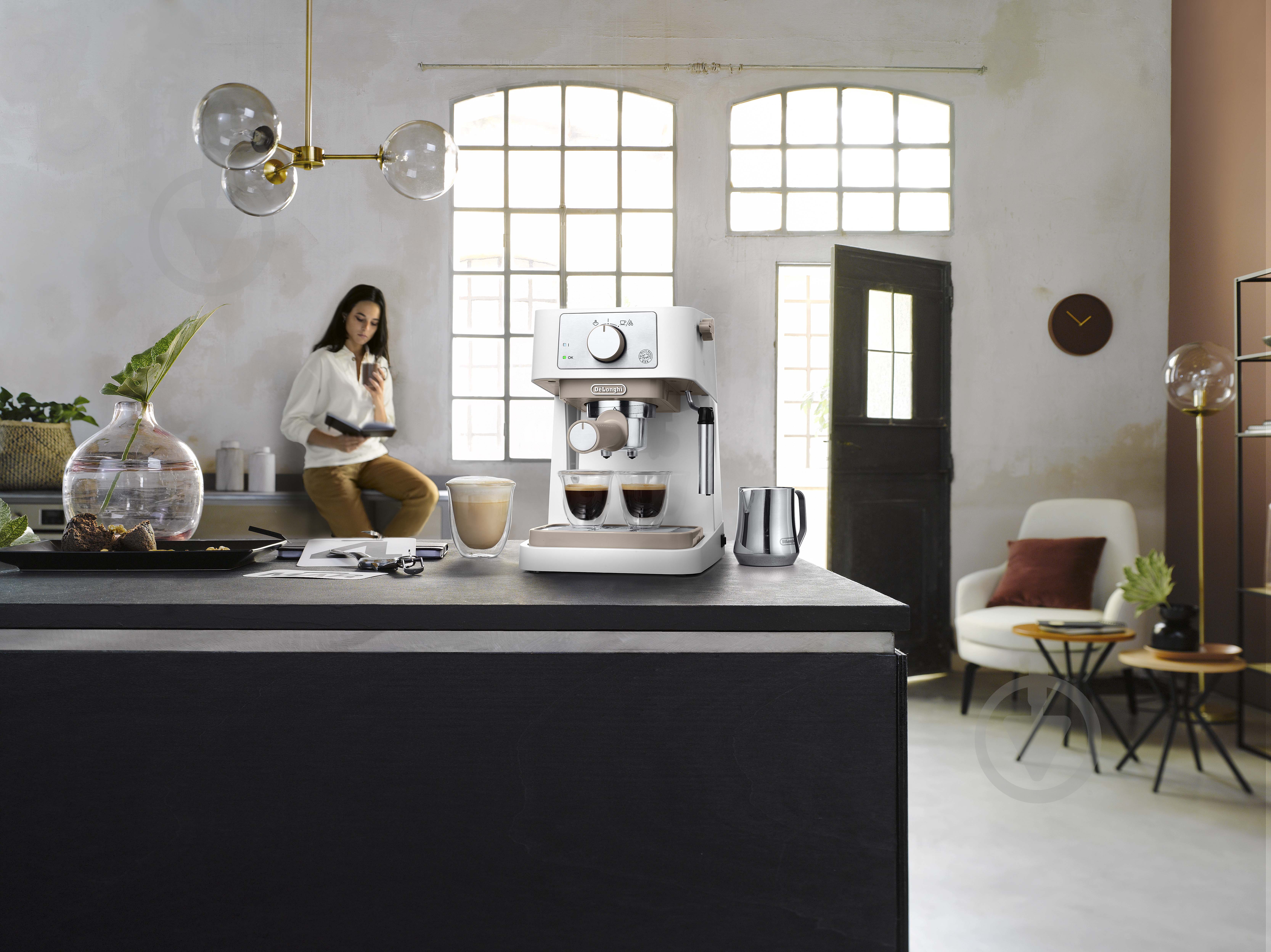 Кавоварка ріжкова Delonghi EC260.W Stilosa - фото 7