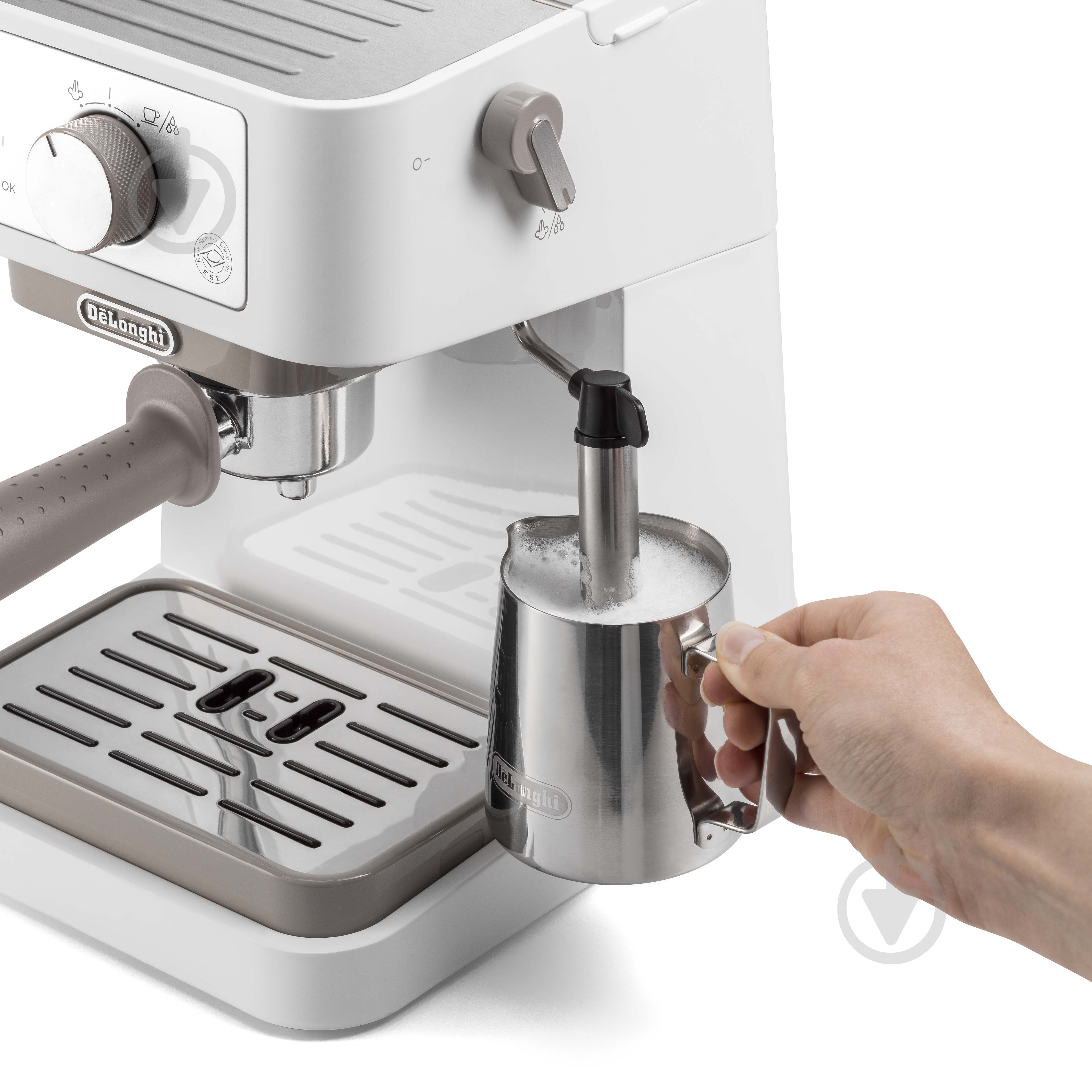 Кавоварка ріжкова Delonghi EC260.W Stilosa - фото 4