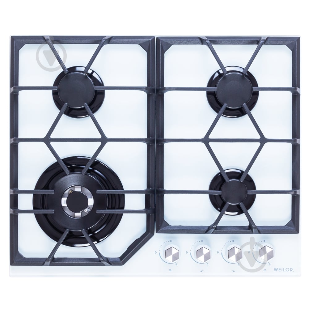 Варочная поверхность газовая WEILOR GG W604 WH - фото 1 Варочная поверхность газовая WEILOR GG W604 WH - фото 1