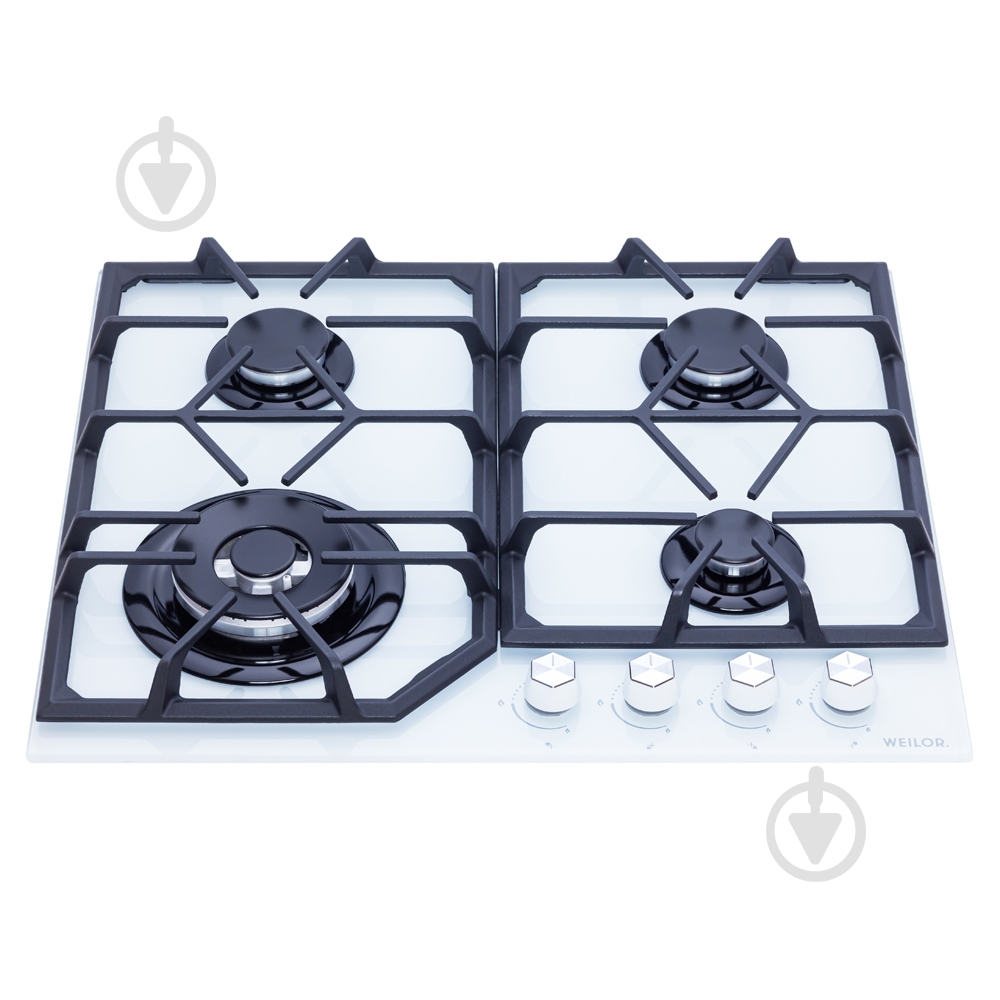 Варочная поверхность газовая WEILOR GG W604 WH - фото 2 Варочная поверхность газовая WEILOR GG W604 WH - фото 2