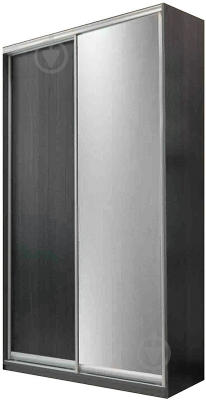 Шафа-купе Сіті Лайт Doros 1200x450x2250 мм венге двері ДСП/дзеркало - фото 1