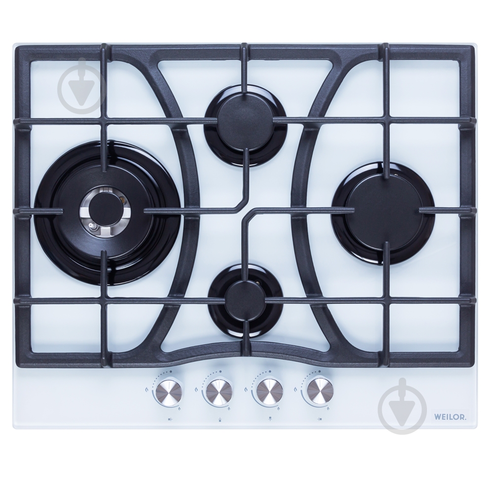 Варочная поверхность газовая WEILOR GG W614 WH - фото 1