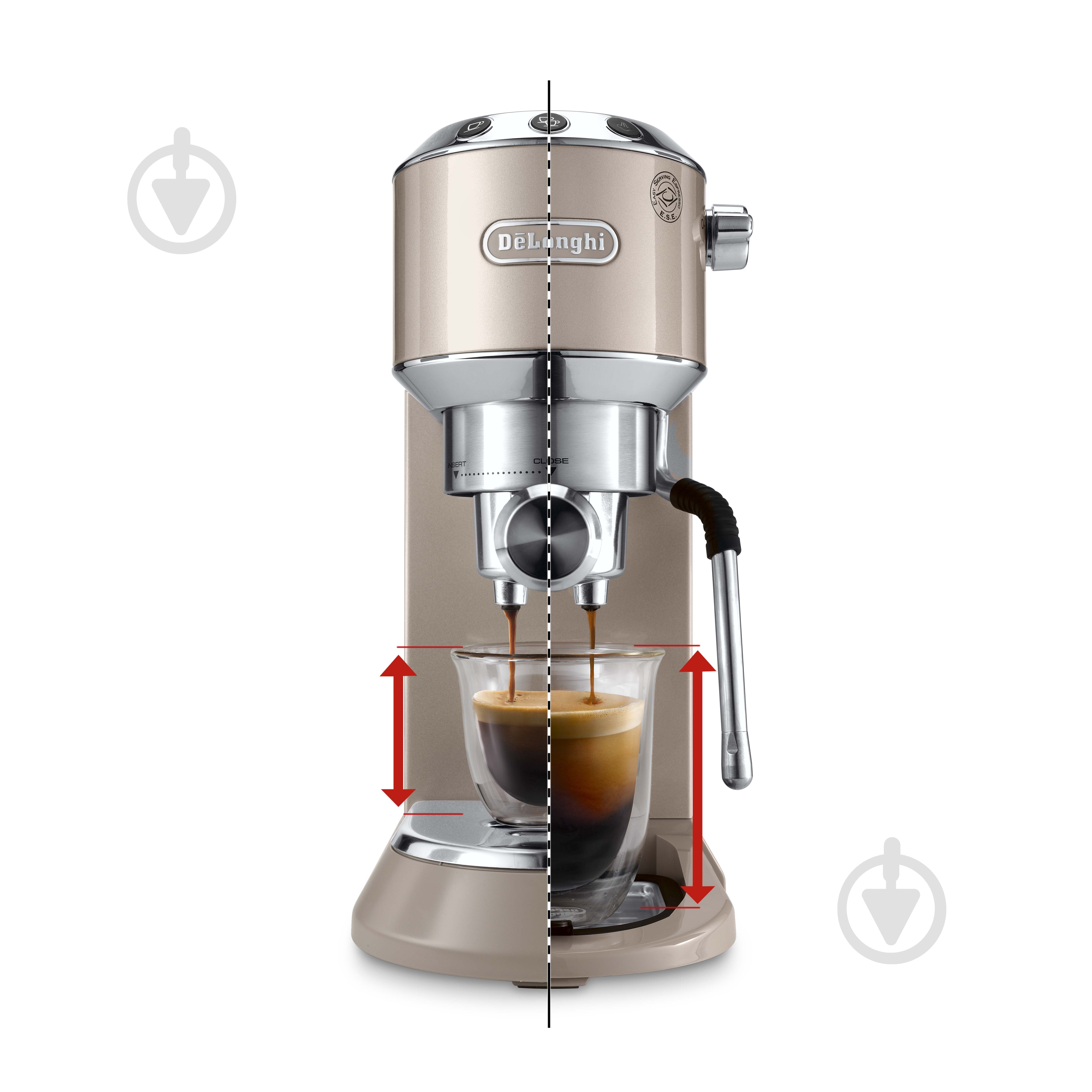 Кавоварка ріжкова Delonghi Dedica Arte EC885.BG - фото 8