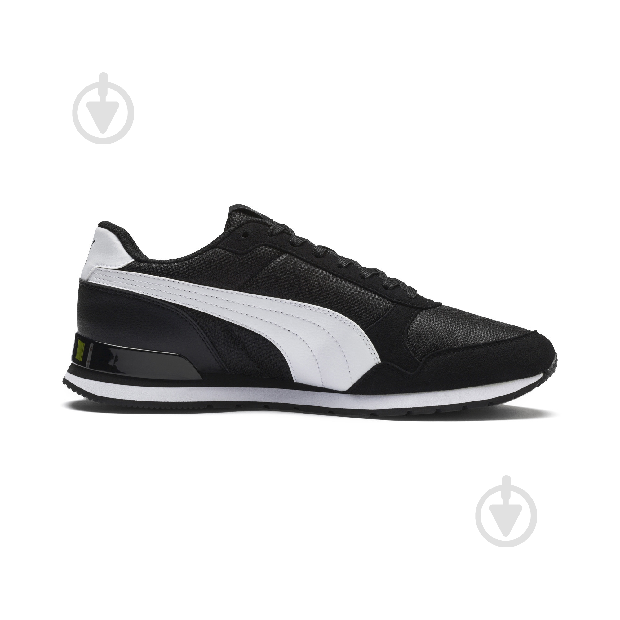 Кросівки чоловічі демісезонні Puma ST Runner v2 Mesh 36681105 р.40,5 чорні - фото 5