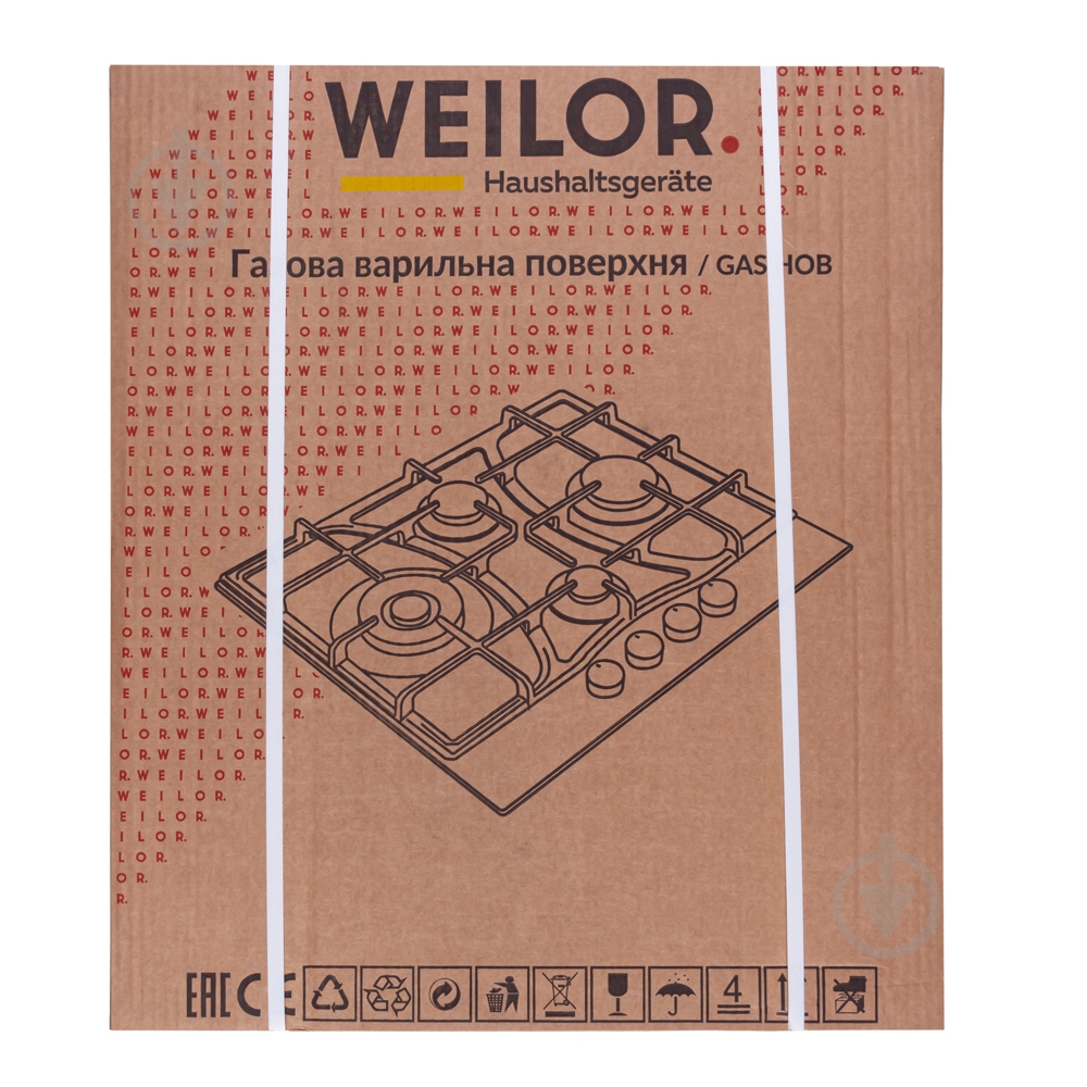 Варочная поверхность газовая WEILOR GM W614 WH - фото 13