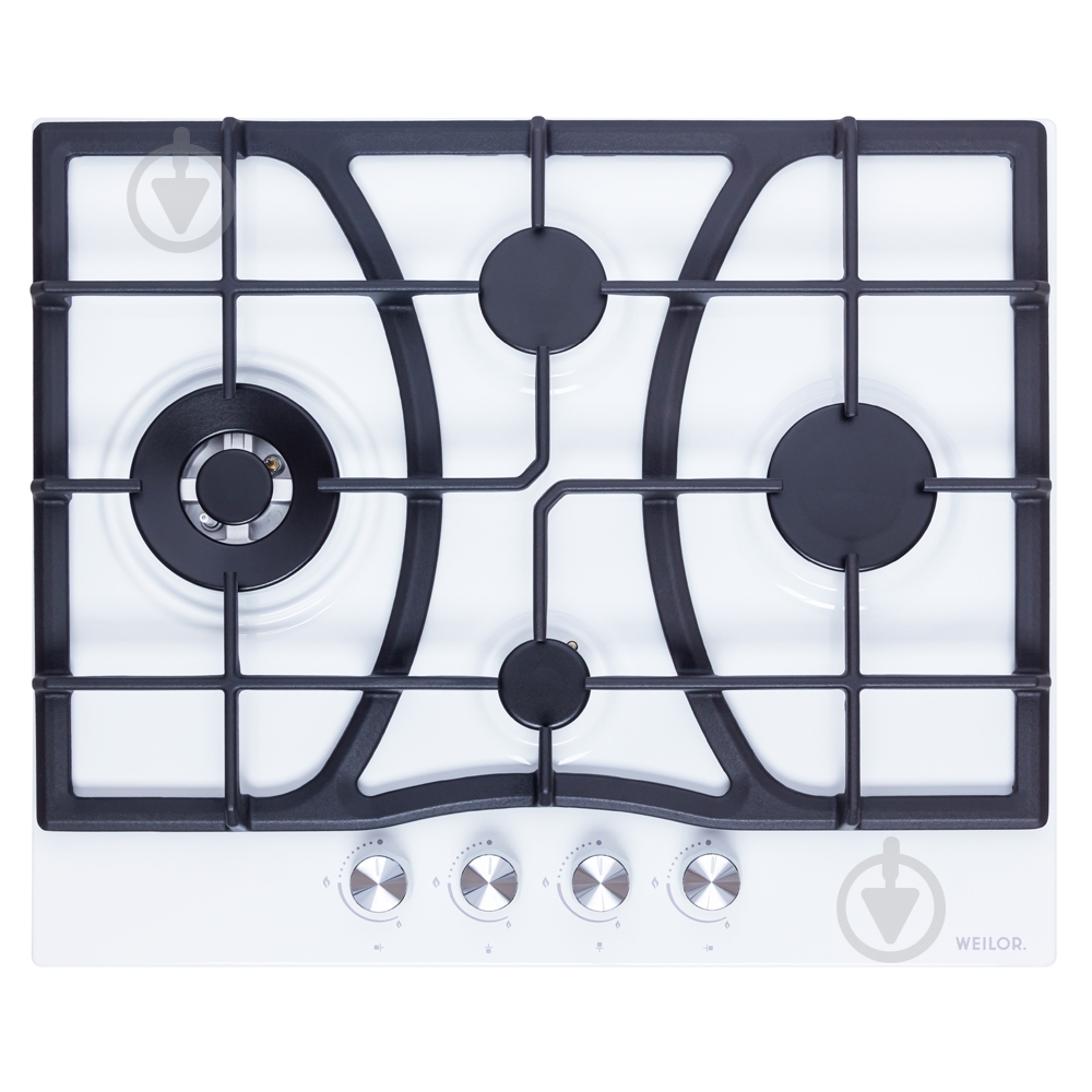 Варочная поверхность газовая WEILOR GM W614 WH - фото 1