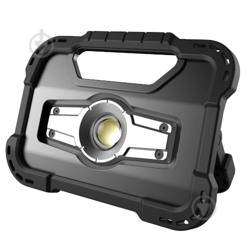 Ліхтар прожекторний G.I.KRAFT 20W з POWERBANK 10000 mAh 1500 Lm FL-2001W - фото 1