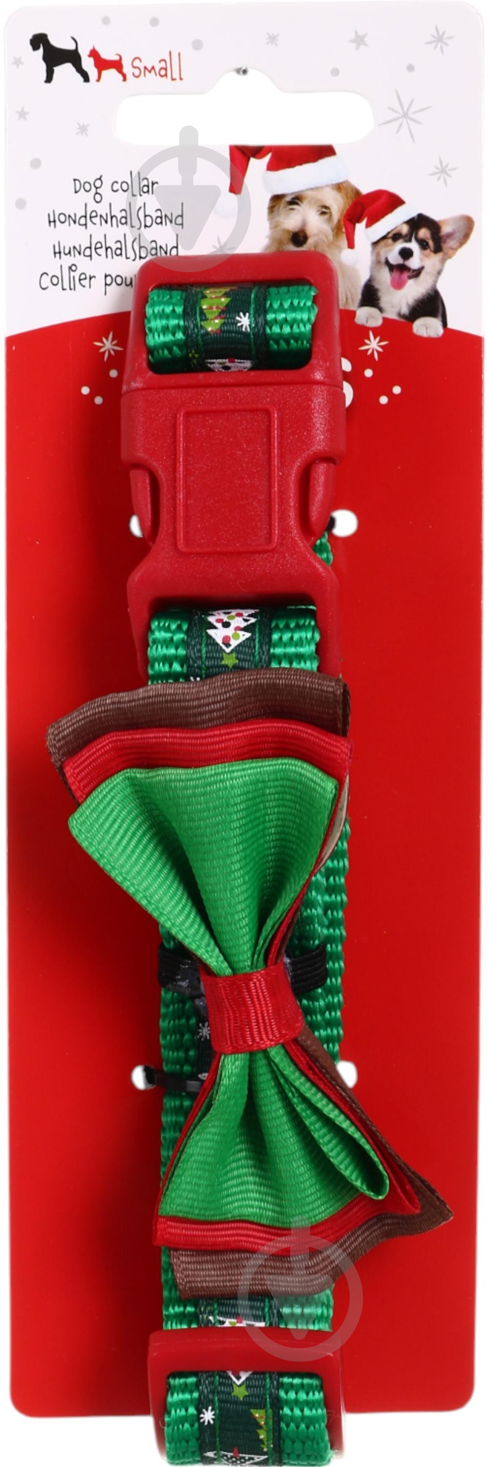 Ошейник Рождественский с бабочкой - фото 2