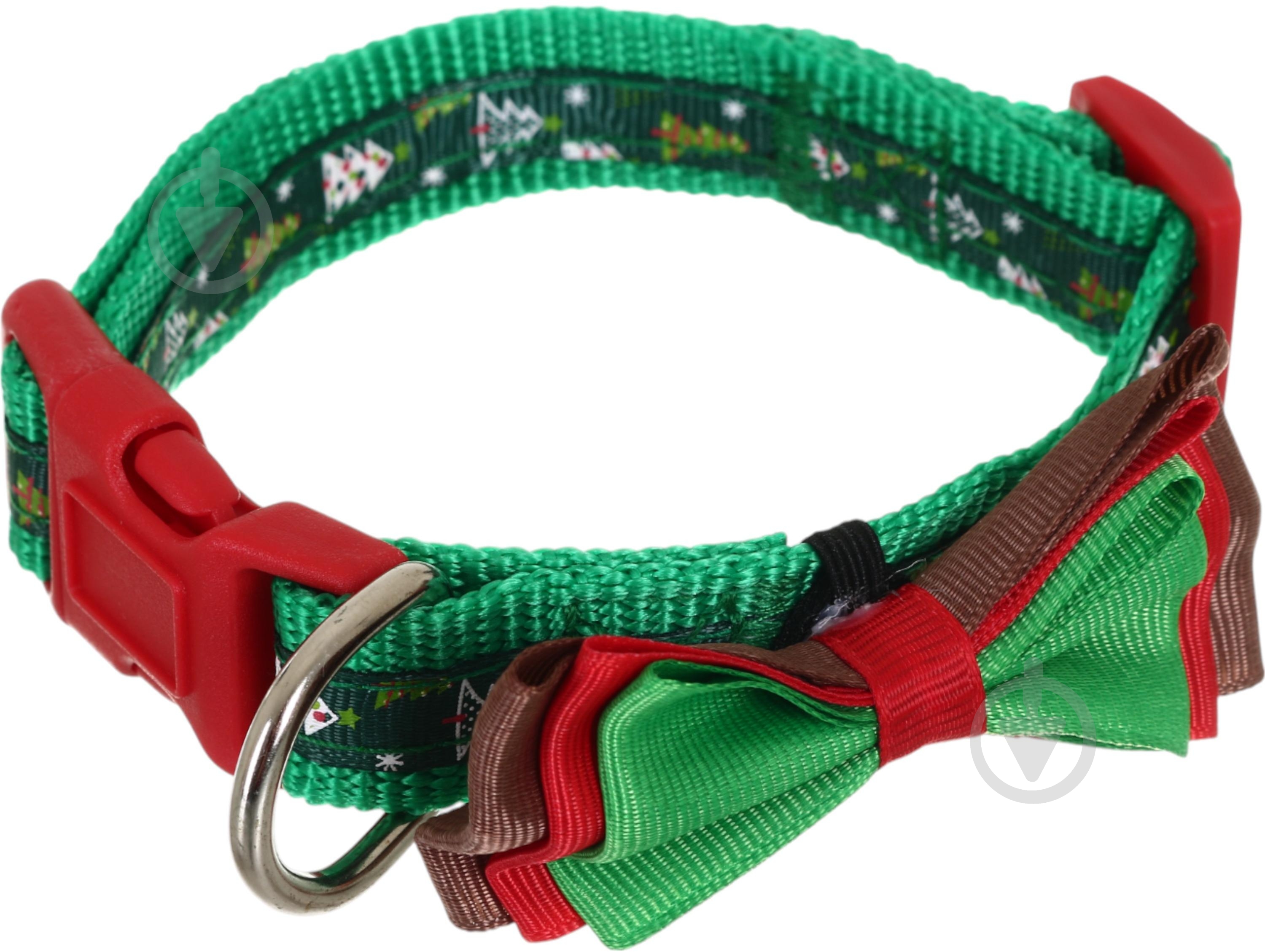 Ошейник Рождественский с бабочкой - фото 3