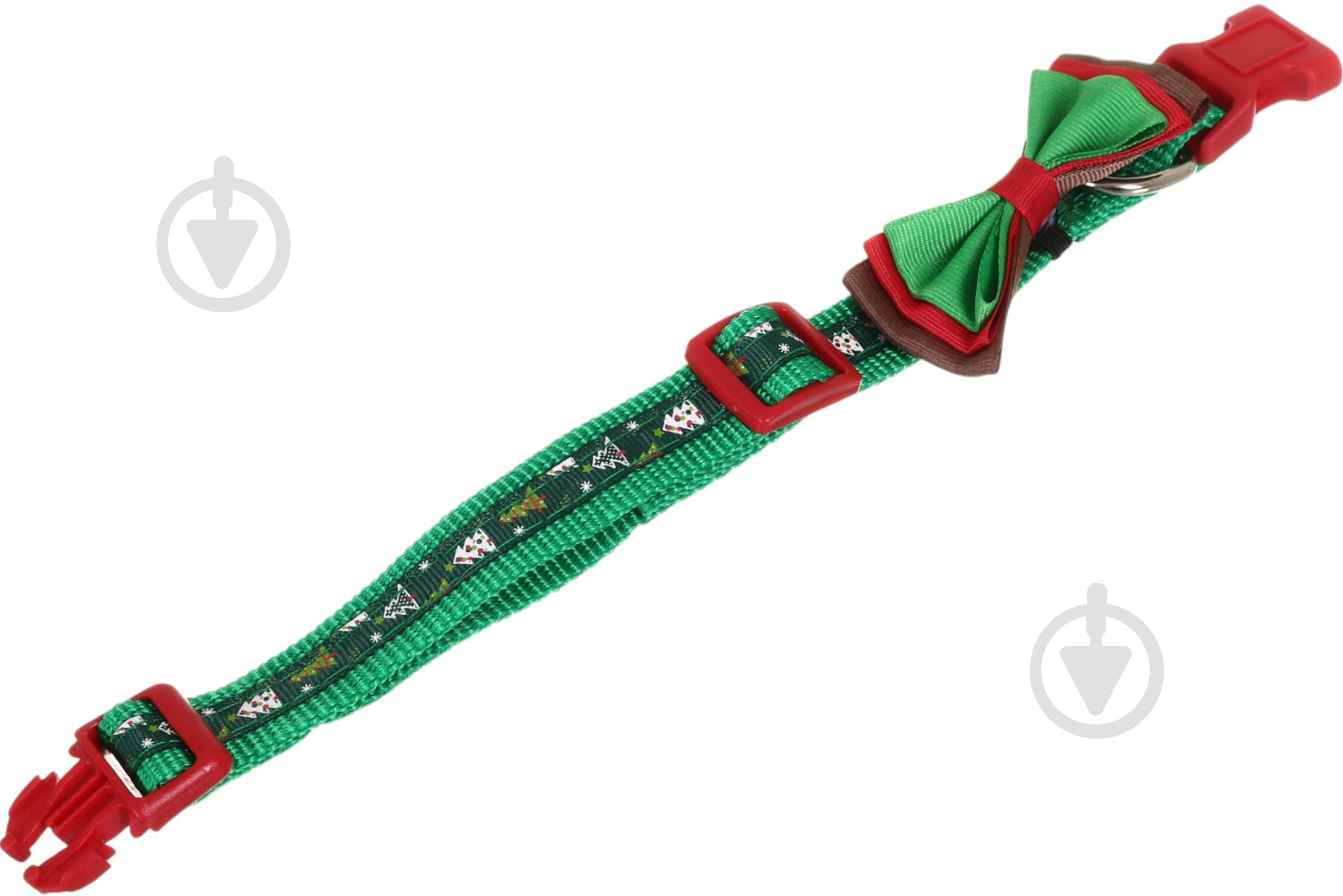 Ошейник Рождественский с бабочкой - фото 4