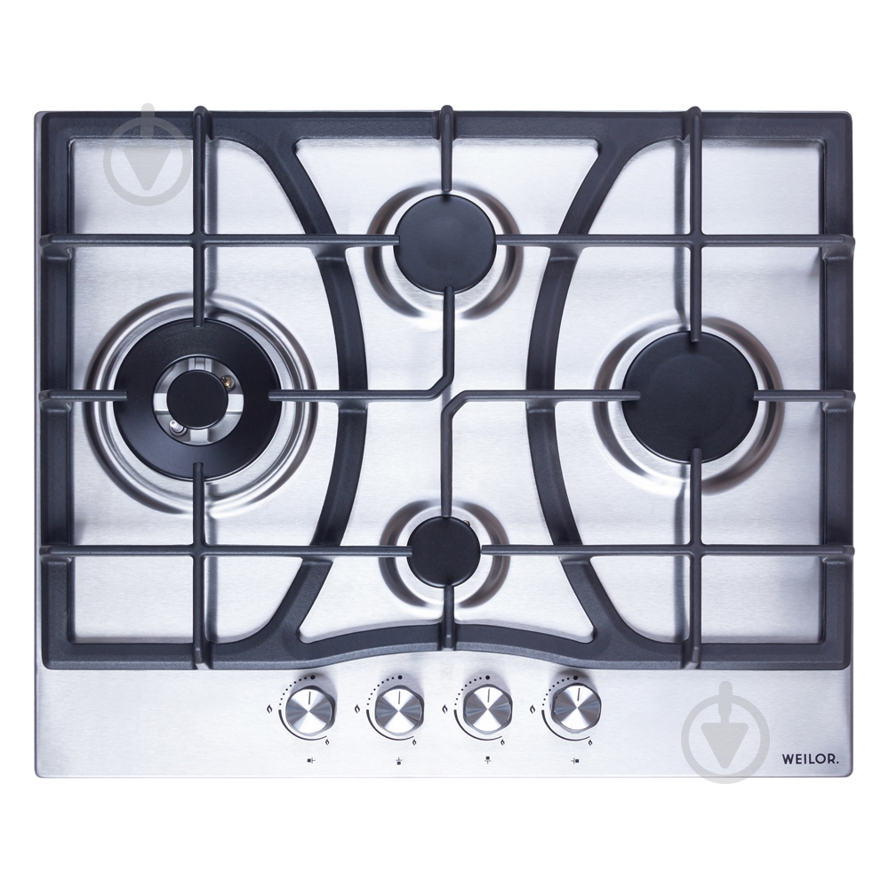 Варочная поверхность газовая WEILOR GM W614 SS - фото 1