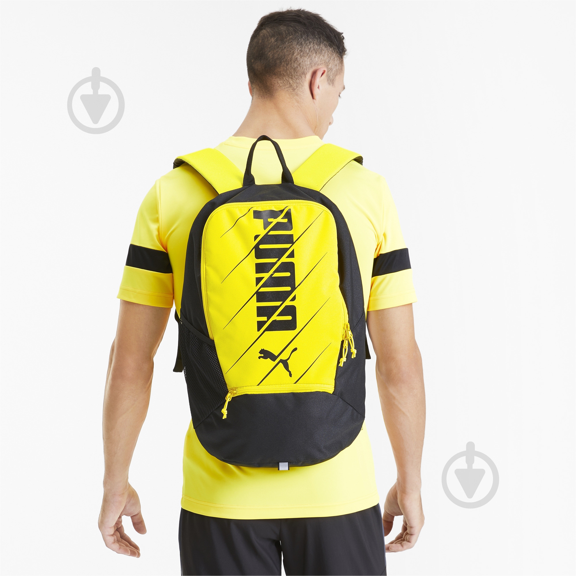 Рюкзак Puma ftblPLAY Backpack 7653518 32 л желтый - фото 3