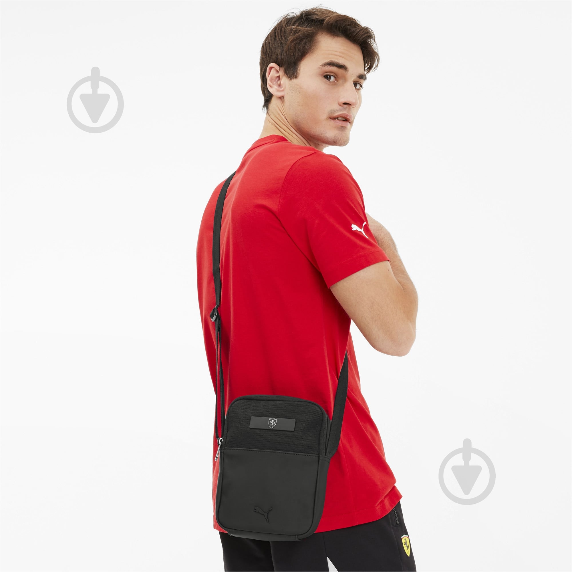 Сумка Puma Ferrari LS Small Portable 7687601 черный - фото 3 Сумка Puma Ferrari LS Small Portable 7687601 черный - фото 3