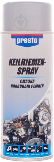 Смазка клиновых ремней PRESTO 217821 400 мл - фото 1