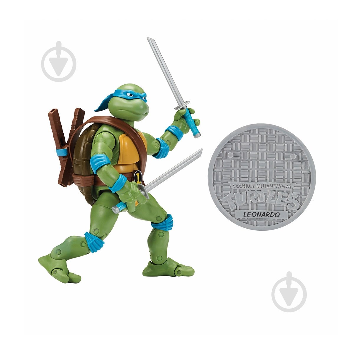 Фигурка TMNT Леонардо против Рокстеди 81276 - фото 2