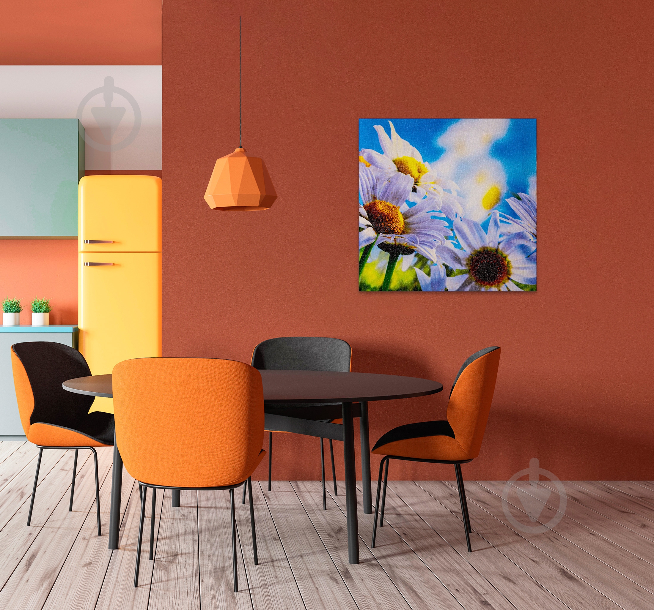 Картина модульная 3 части Лето 60x90 см МК035 - фото 5