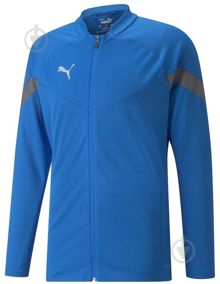 Джемпер Puma TEAMFINAL TRAINING JACKET ELECTRIC BLUE 65737802 р. S синий - фото 1