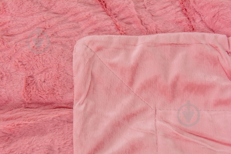 Плед №1003 Damask 200x230 см pink MirSon - фото 4