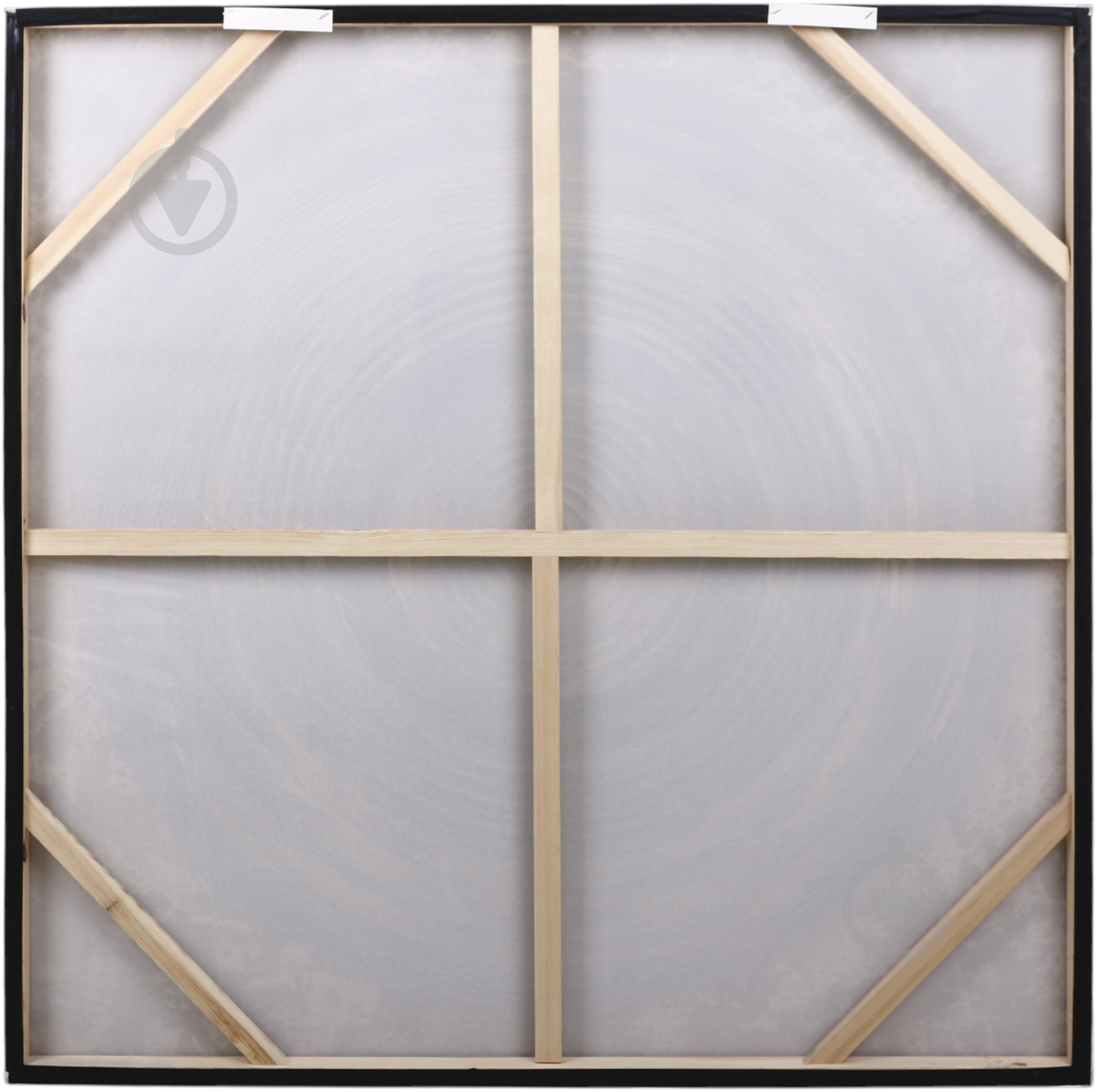 Картина ручной работы Circle рельефный рисунок 100x100 см Sensio C-2198B - фото 3