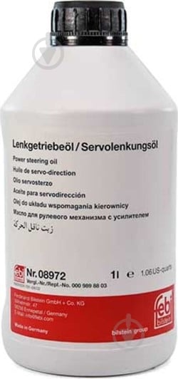 Жидкость для гидроусилителя FEBI Dextron II жовта ATF 1 л (FE08972) - фото 1