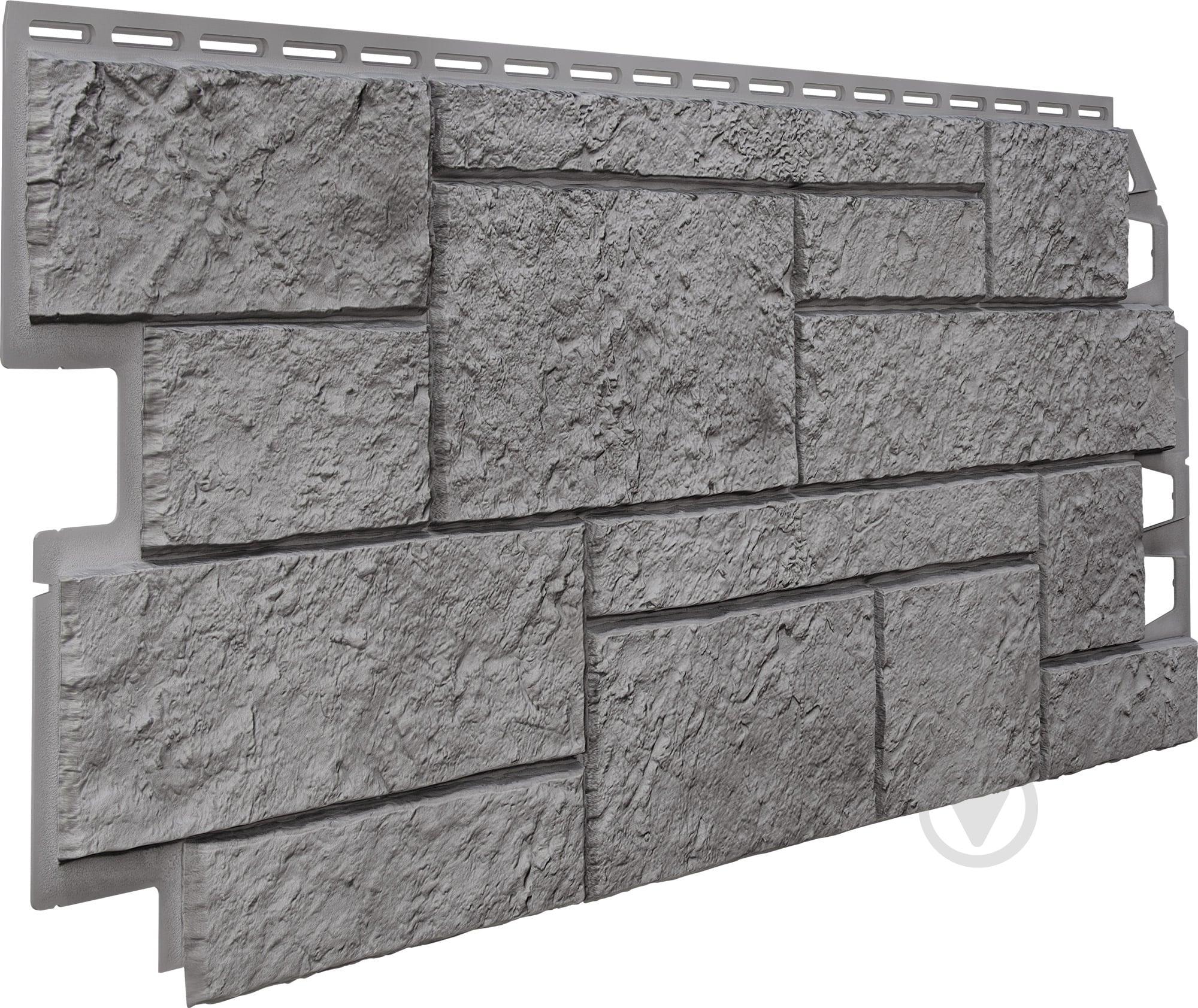 Панель фасадна VOX Solid Sandstone Light Grey 1x0,42 м (0,42 м.кв) - фото 1
